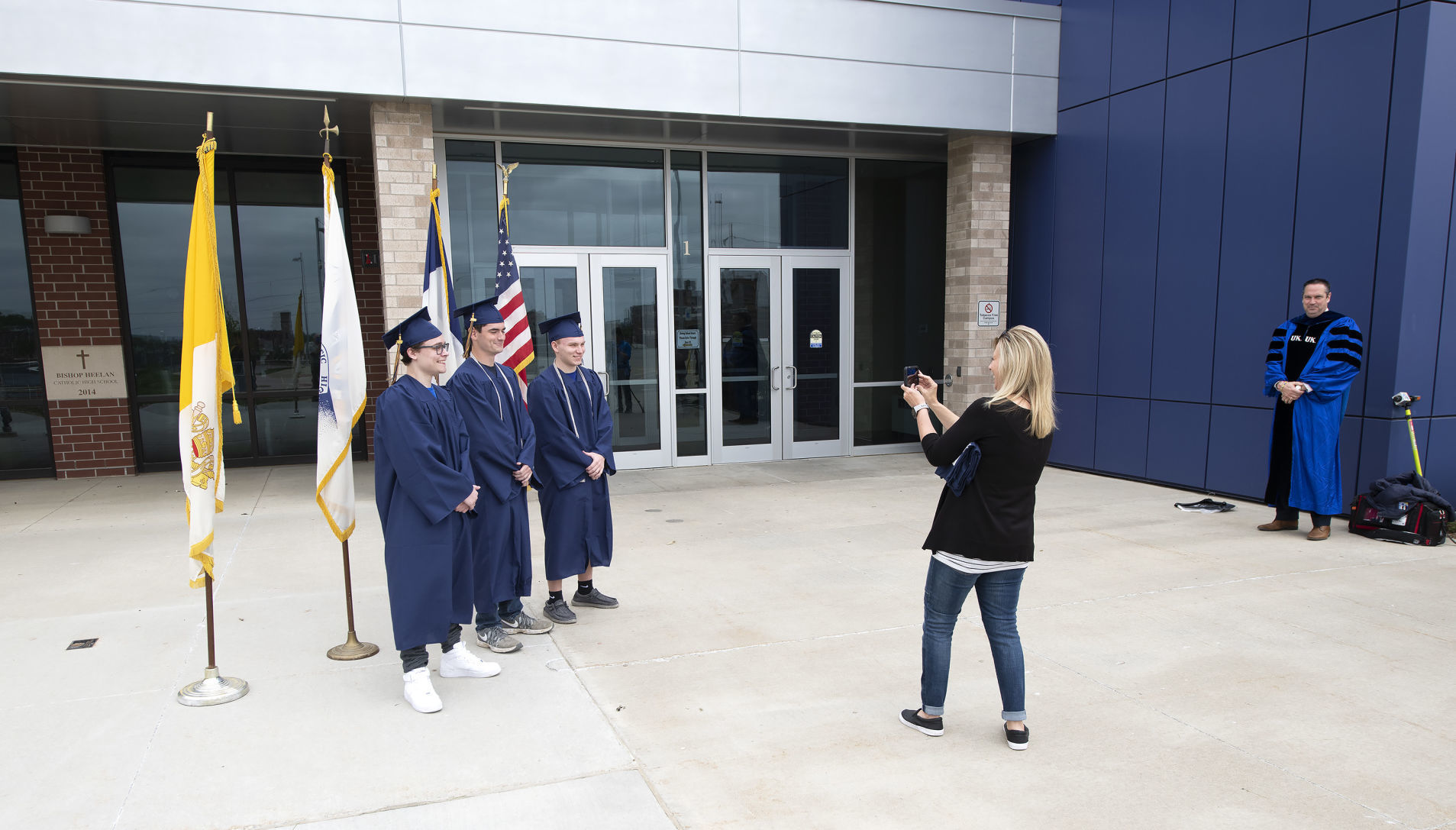 COVID-19 Heelan military graduates